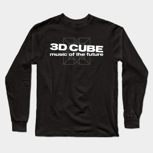 3D Cube Long Sleeve T-Shirt